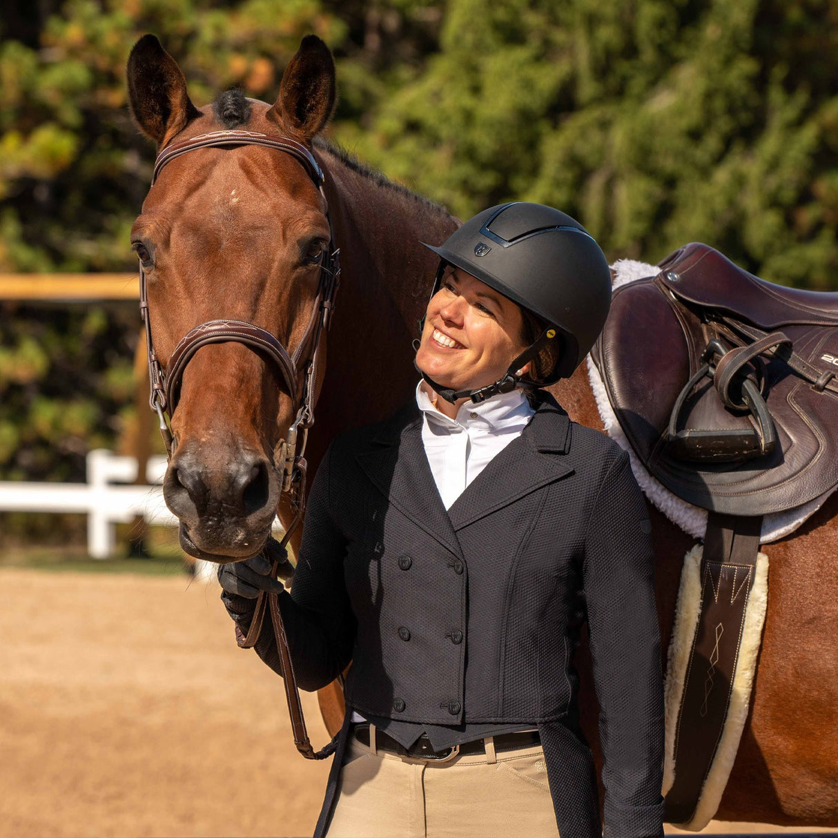 Elation Platinum Tosca Shadbelly Show Coat