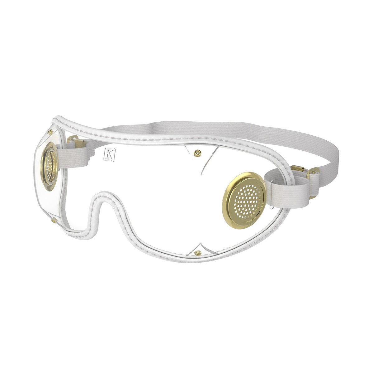 Race Goggles Clear W- Trim