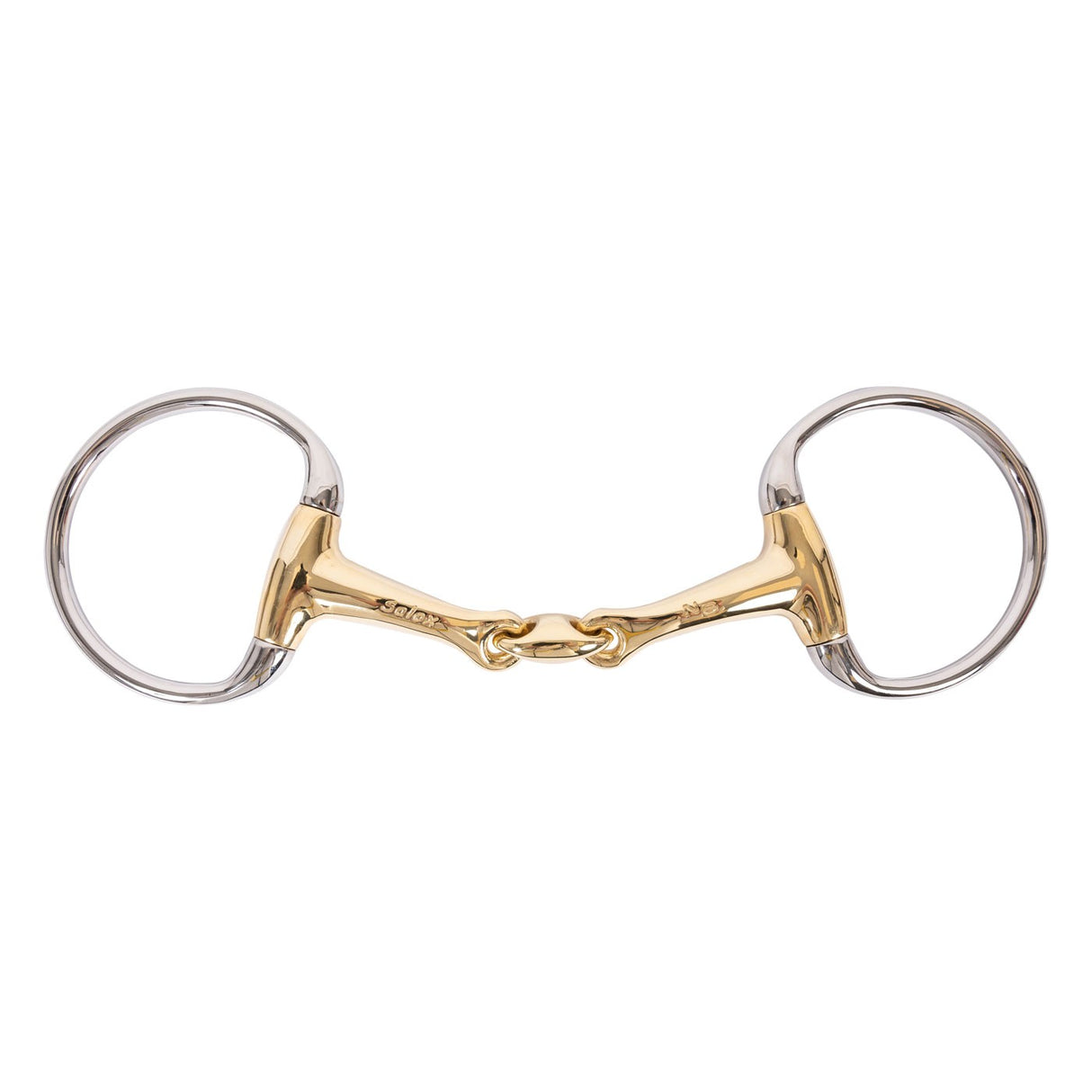 Neue Schule Eggbutt Tranz Lozenge Snaffle Bit - 16 mm