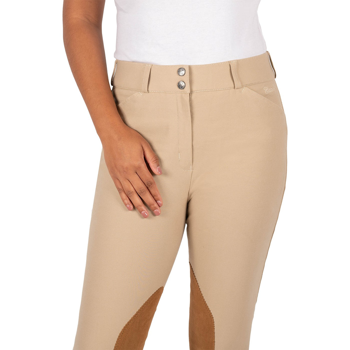 Pantalon d'équitation taille haute Elation Platinum Chelsea