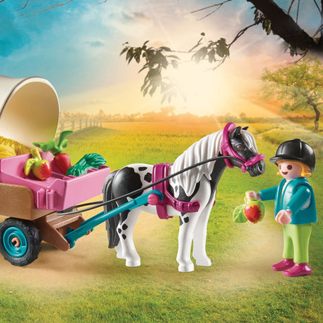 Playmobil Riding Classes Pony Wagon