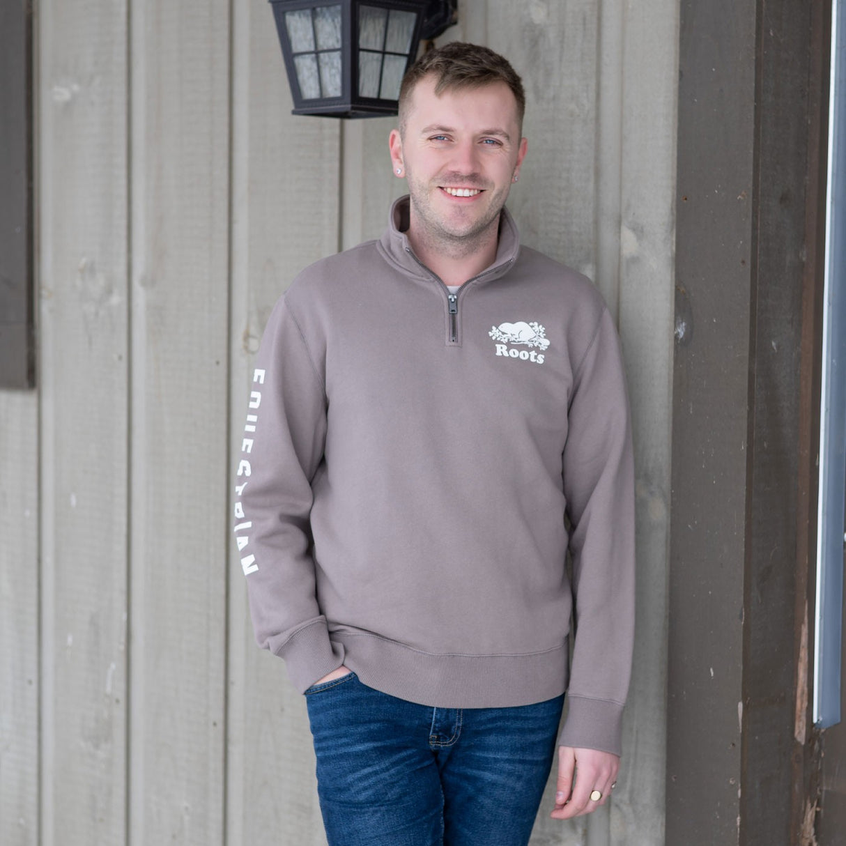 Roots Equestrian Stein Zip Gender Free Sweatshirt