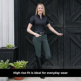 Pantalon d'équitation taille haute Elation Platinum Brooklyn