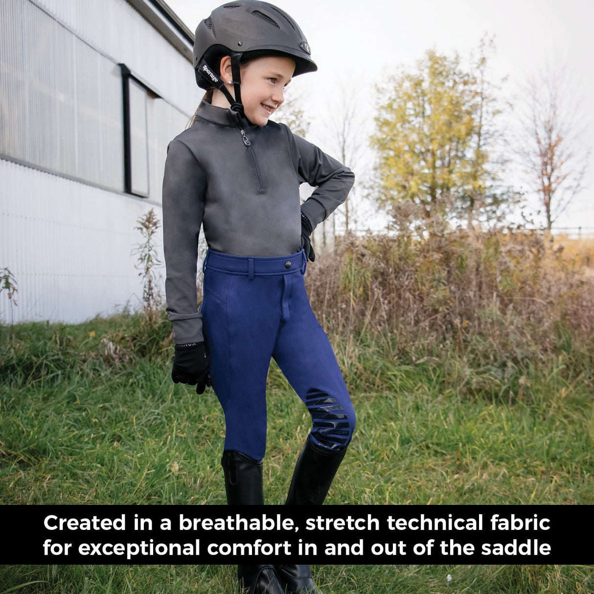 Elation Red Label Sport Pull-On Breech - Kids'
