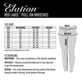 Pantalon d'équitation à enfiler Elation Red Label