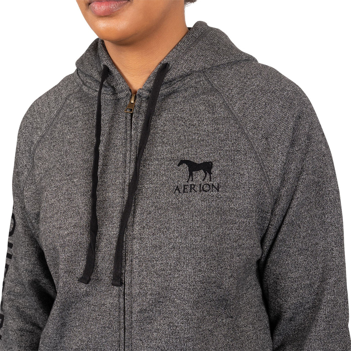 Sweat à capuche zippé Aerion Equestrian