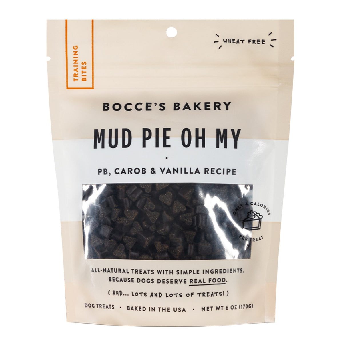 Bocce's Bakery Mud Pie Oh My Soft & Chewy Training Treat 6 Oz