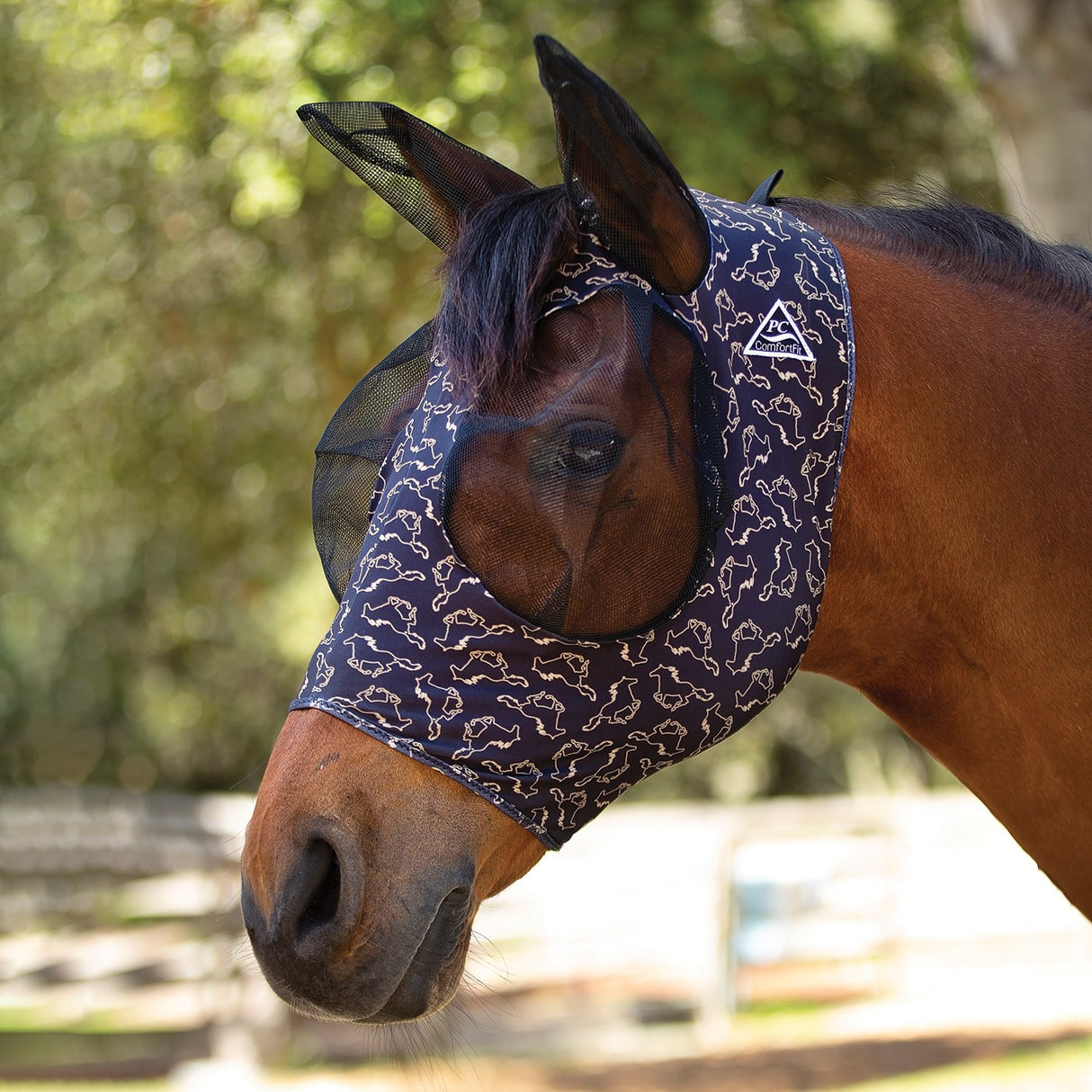 Masque anti-mouches PC Horse Comfort Fit de Professional's Choice