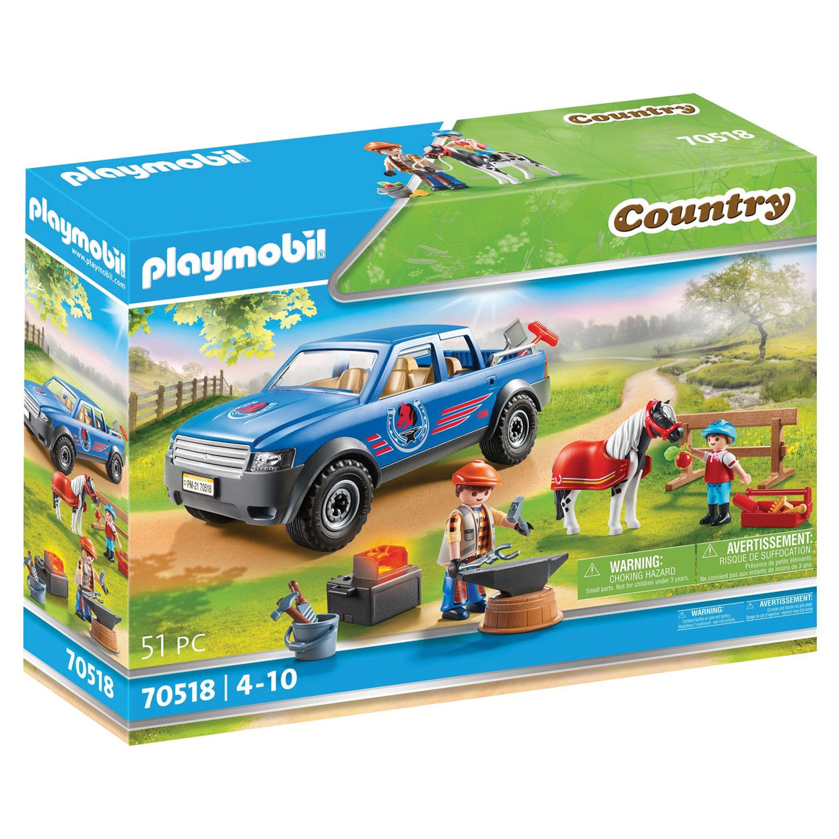 Playmobil Pony Yard II Mobile Farrier