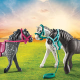 Playmobil Cours d'équitation Trio de Chevaux