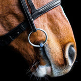 Fager Madeleine Titanium Double-Jointed Loose Ring Bit