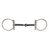 Metalab Fixed Ring Sweet Iron Snaffle W- Copper Inlay