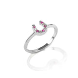 Kelly Herd Baby Horseshoe Ring
