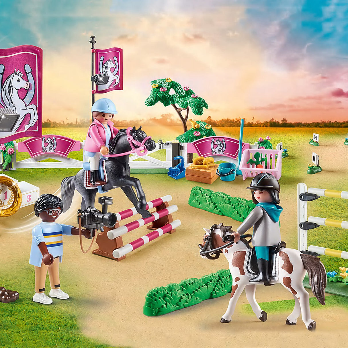 Playmobil Riding Classes Horse Riding Tournament