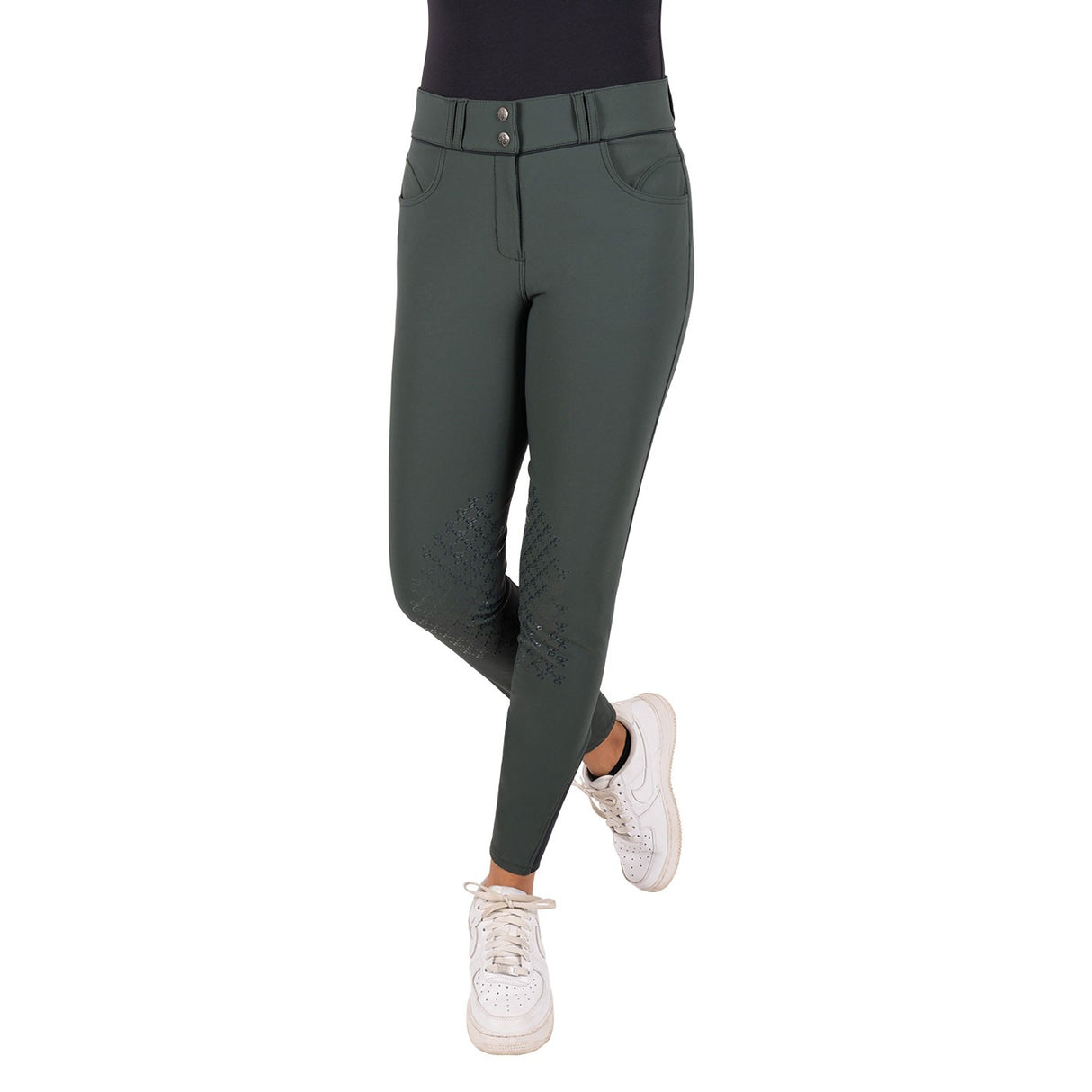 Pantalon d'équitation taille haute Elation Platinum Brooklyn