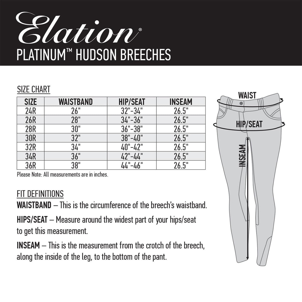 Culasse Elation Platinum Hudson à siège intégral