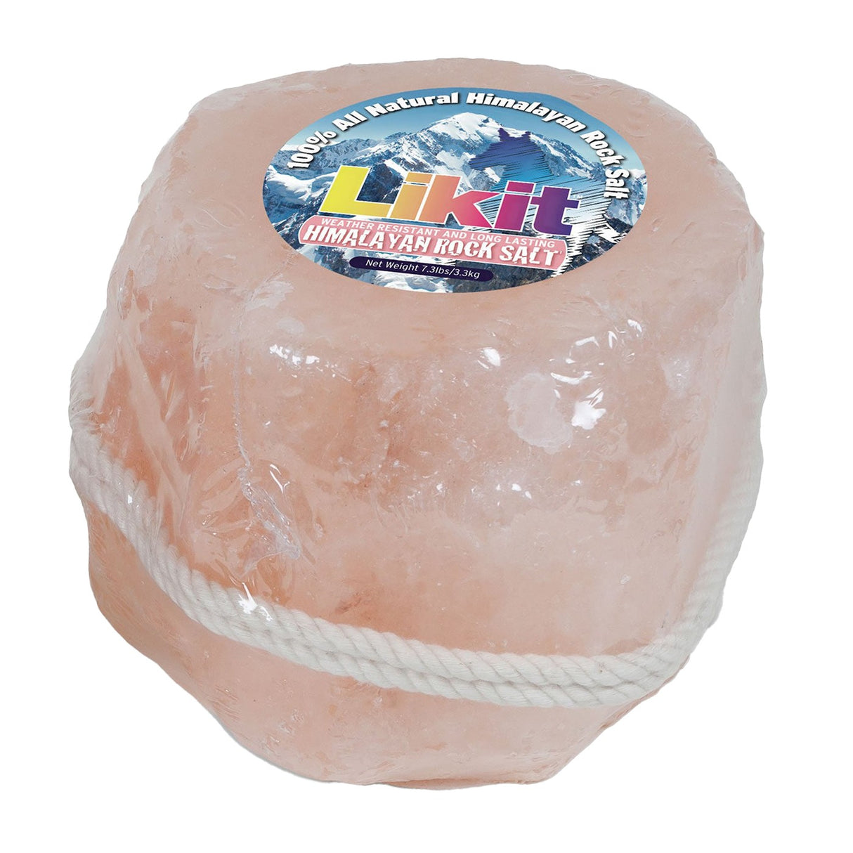 Likit Sel gemme de l'Himalaya avec corde 7,3 Ibs