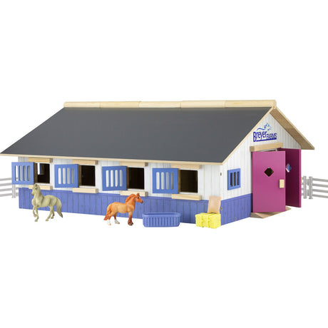 Breyer Farms Deluxe Wood Stable Playset