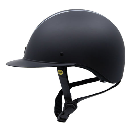 Casque Tipperary Windsor MIPS à large bord - Garniture chromée fumée