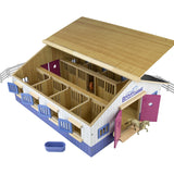 Breyer Farms Deluxe Wood Stable Playset