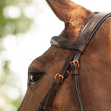 Mondega Natasha Rose Gold Sparkle Bridle