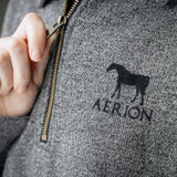 Aerion Equestrian Quarter Zip Polo Sweatshirt