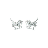 Kelley & Co Kid's Galloping Horse Earrings