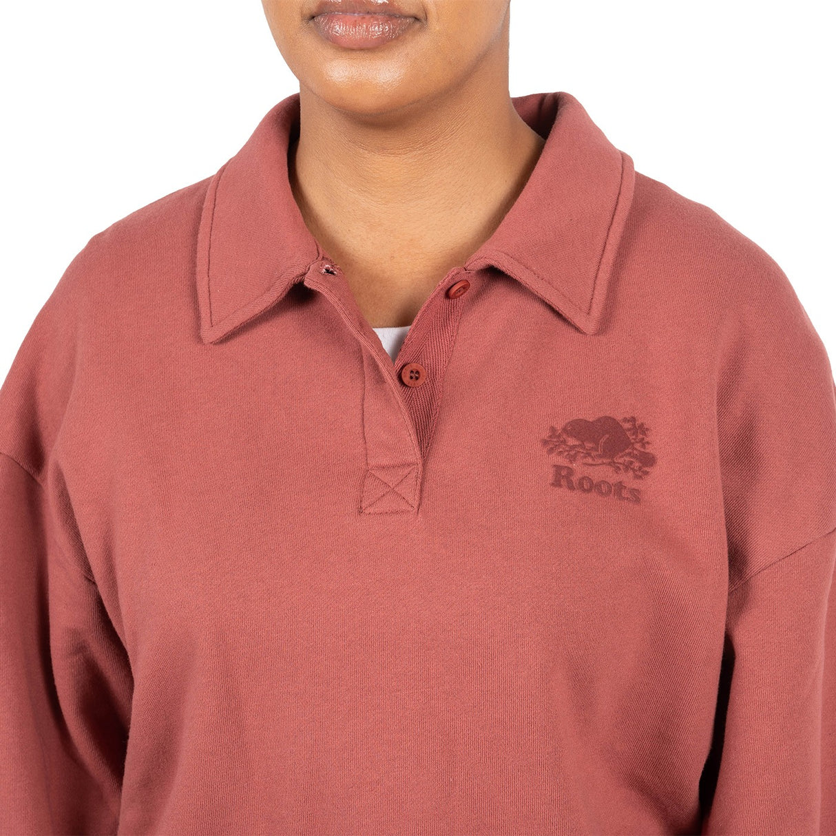 Roots Equestrian Relaxed Polo Sweatshirt