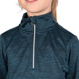 TemTeq Elisa Quarter Zip Performance Shirt - Enfants