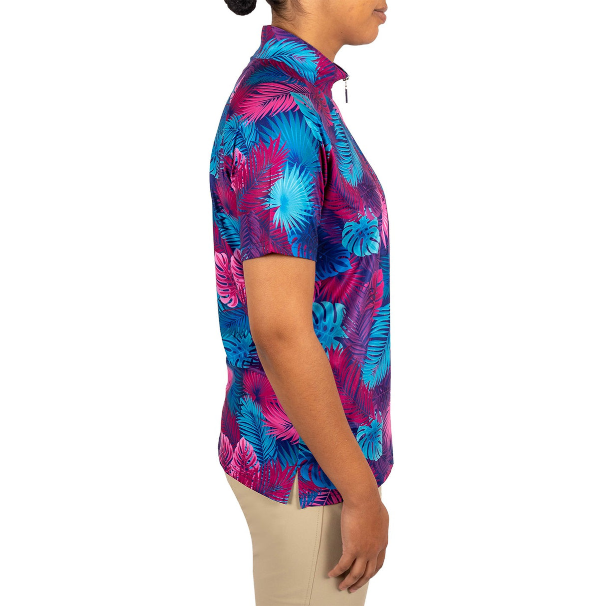 TemTeq Gili Short Sleeve Print Technical Top