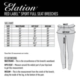 Elation Red Label Sport Full Seat Breech