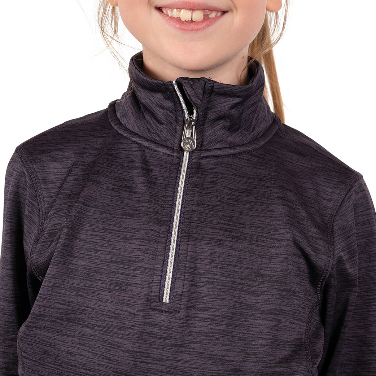 TemTeq Elisa Quarter Zip Performance Shirt - Enfants