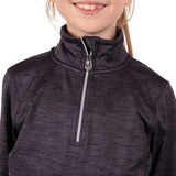 TemTeq Elisa Quarter Zip Performance Shirt - Enfants