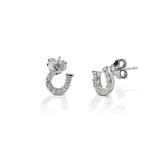 Kelly Herd Baby Horseshoe Earrings