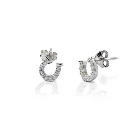 Kelly Herd Baby Horseshoe Earrings