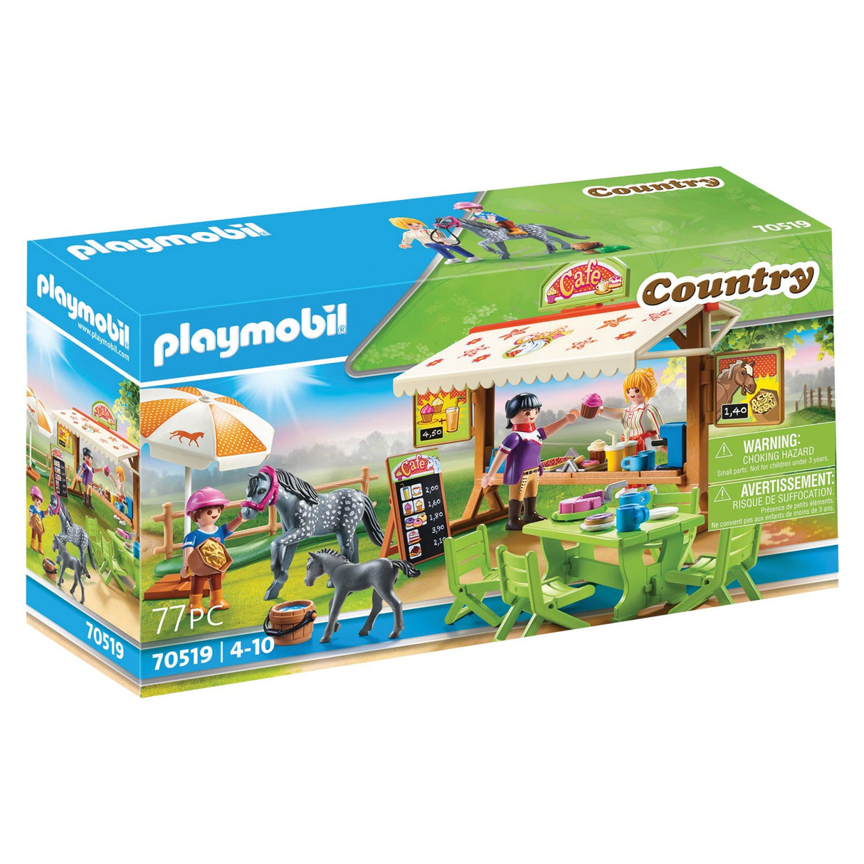 Playmobil Pony Yard II Pony Café