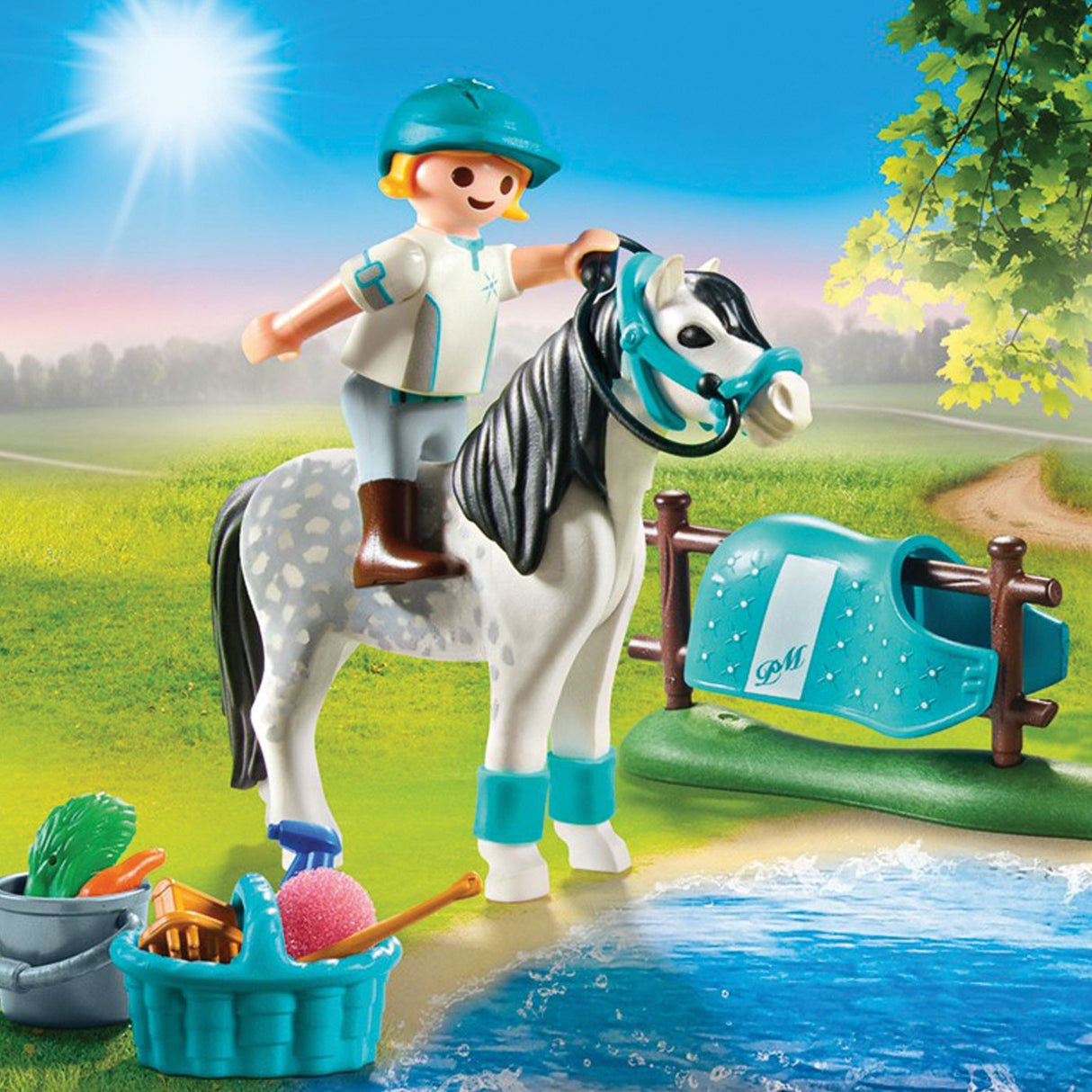 Playmobil Pony Yard II Collectible Classic Pony