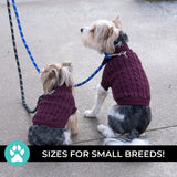 Shedrow K9 Brentwood Cable Knit Dog Sweater