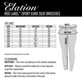 Elation Red Label Sport Euro Seat Breech