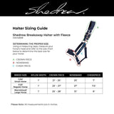 Shedrow Breakaway Halter W- Fleece