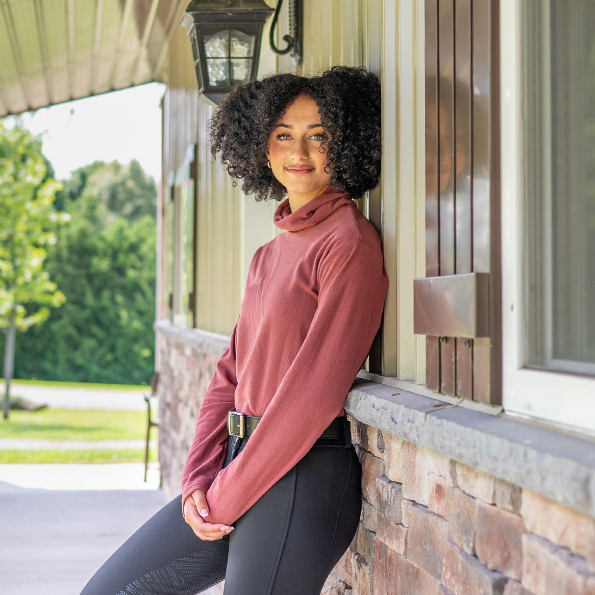 Aerion Hazel Fleece Top