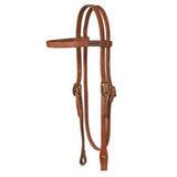 Copper Canyon Harnais Frontal en Cuir avec Vis Chicago